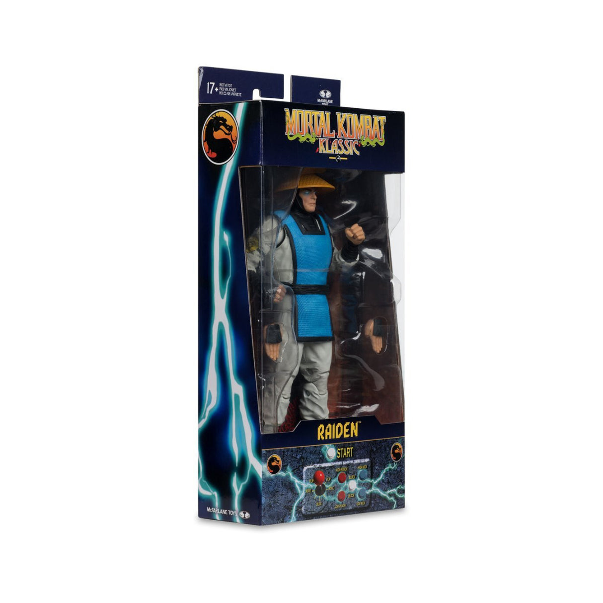 McFarlane Toys Mortal Kombat Klassic Raiden 7-Inch Action Figure