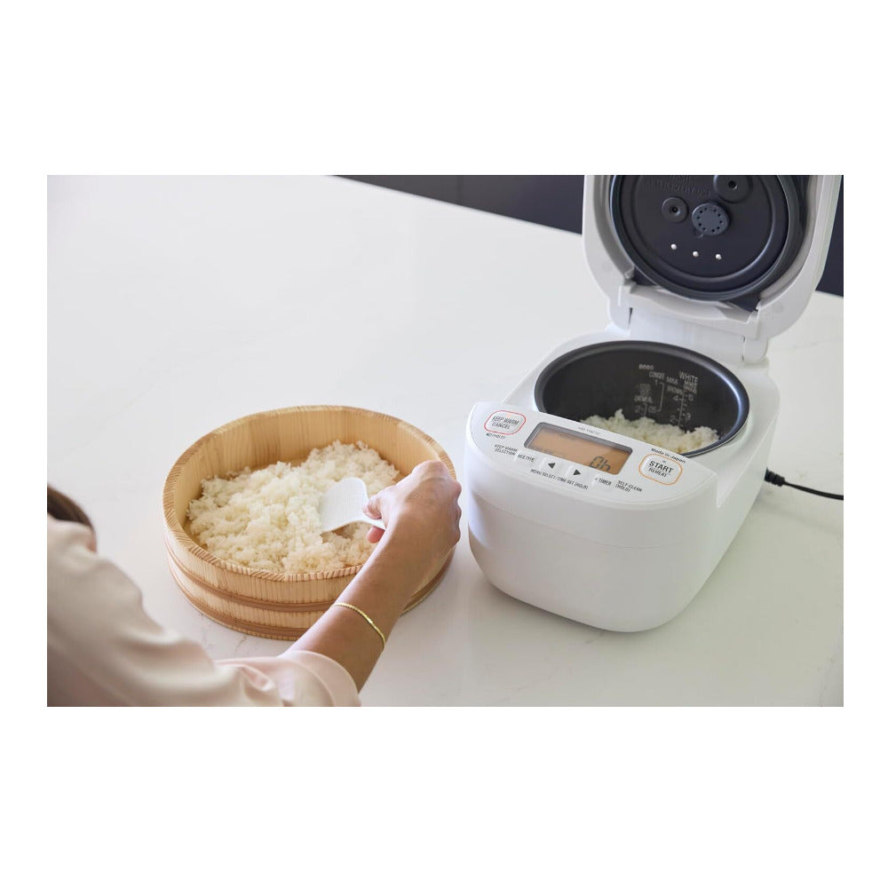 Zojirushi Pressure Induction Heating Rice Cooker and Warmer (10 Cup, White)