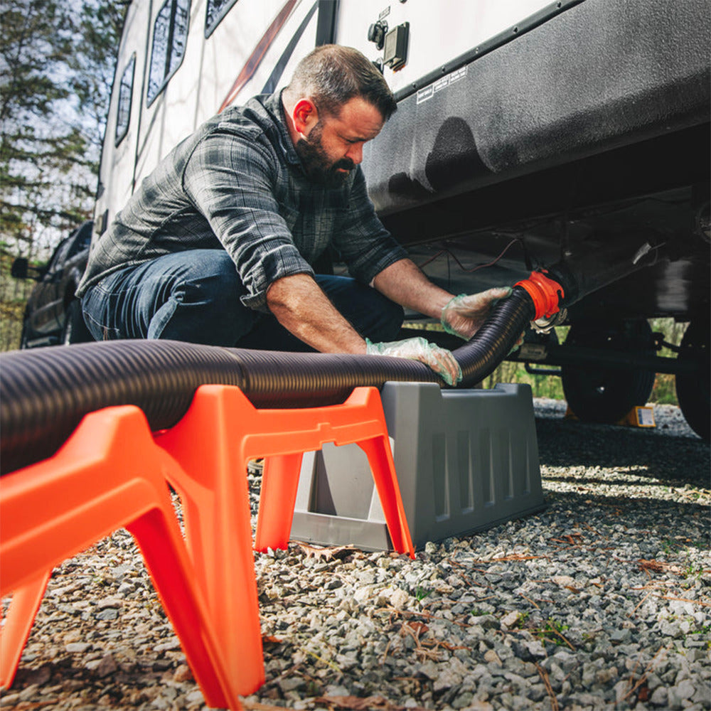 Camco Rhino RV 11-Piece Combo Kit with 20-Feet RhinoFLEX Hose and Storage Box