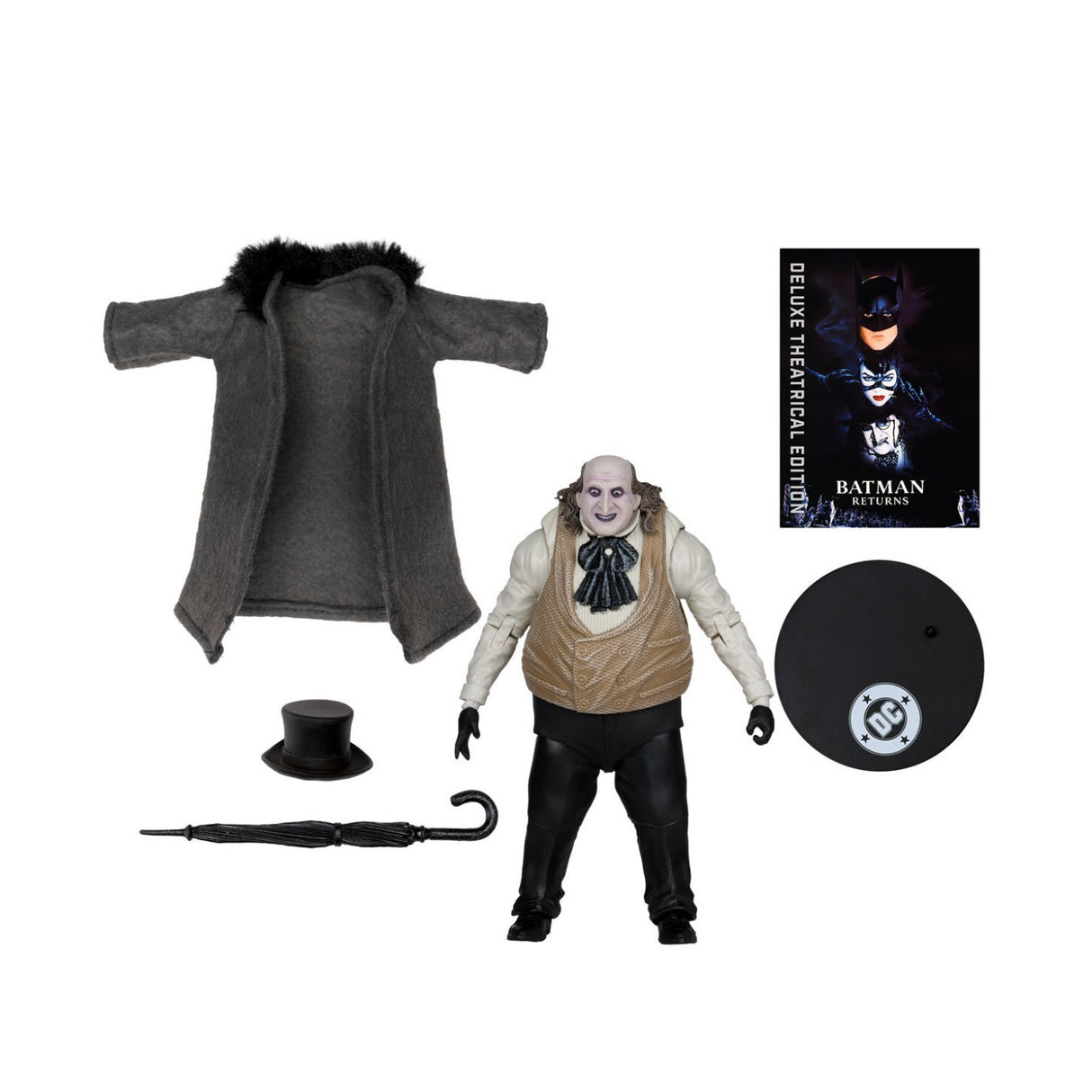 McFarlane Toys - Batman Returns the Movie: Batman, Catwoman, and Penguin Bundle