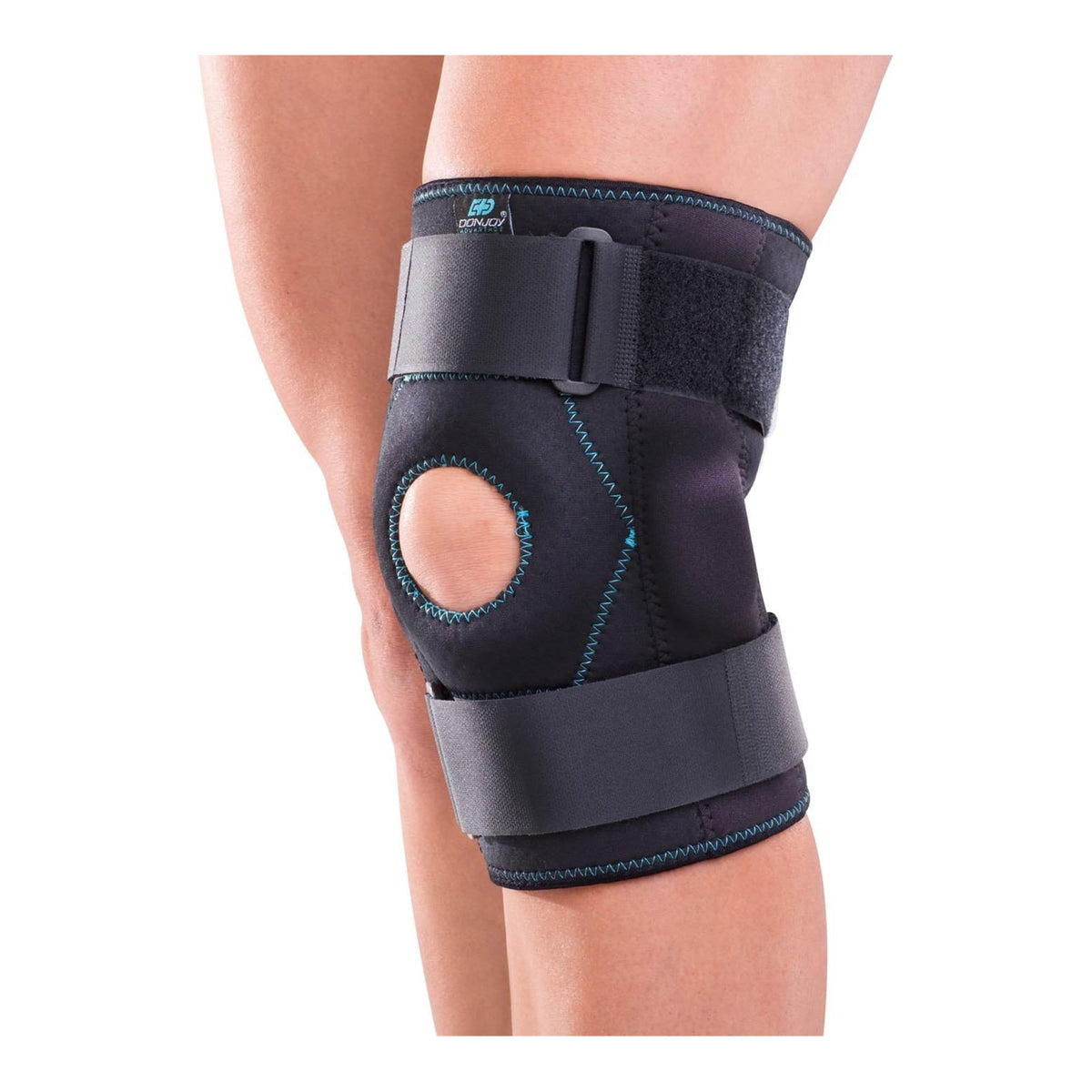 DonJoy Advantage Stabilizing Hinged Knee Wrap Small/Medium (Black)