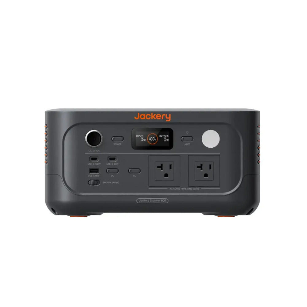 Jackery Explorer 600 v2 Portable Power Station for Outdoor & Home (640 Wh/500W)