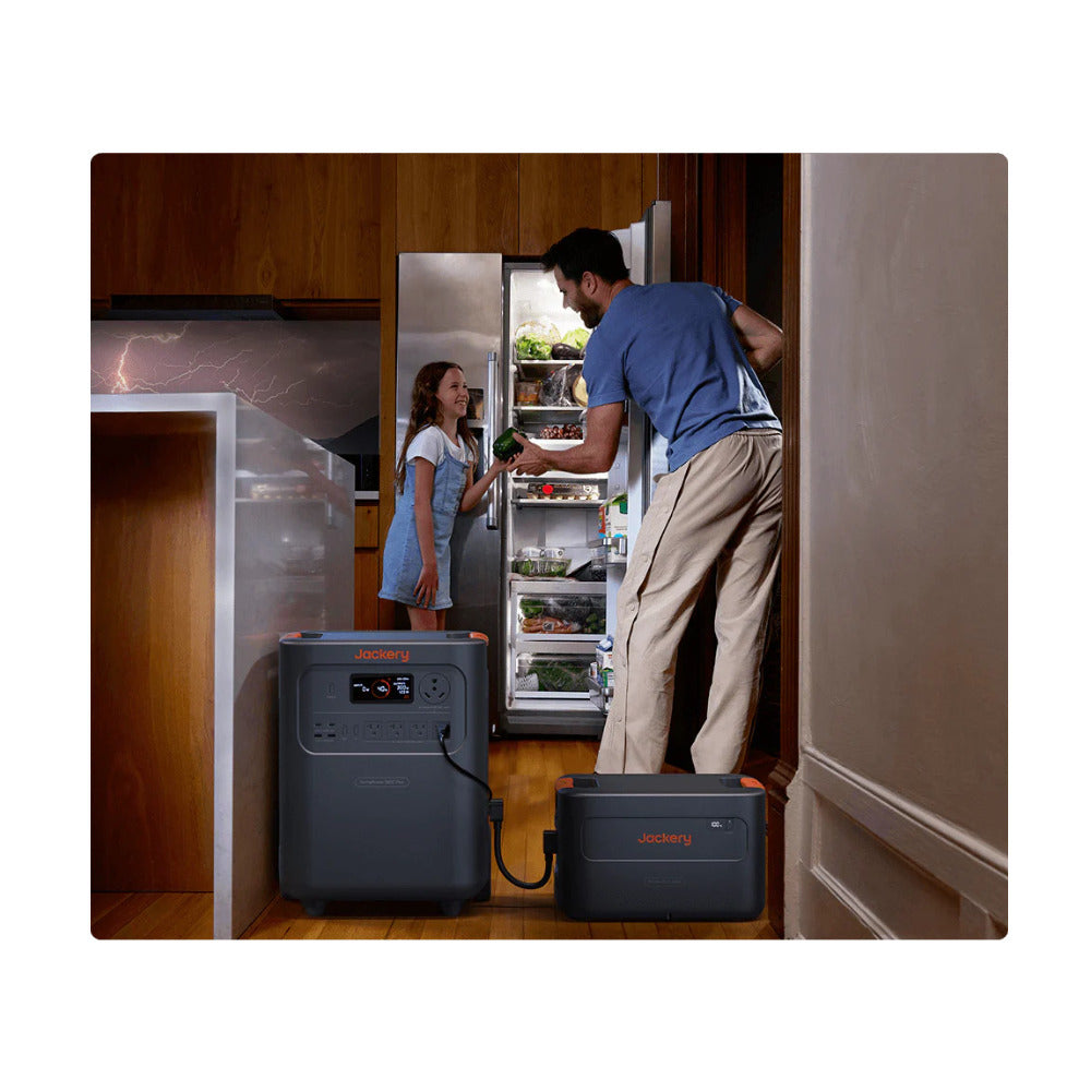 Jackery HomePower 3600 Plus Portable Power Station (3584Wh Capacity)