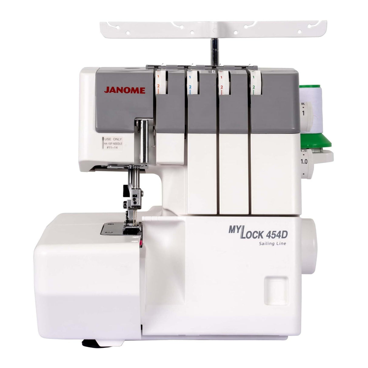 Janome MyLock 454D Sailing Line Serger - Enhanced 8-Piece Feed Dog