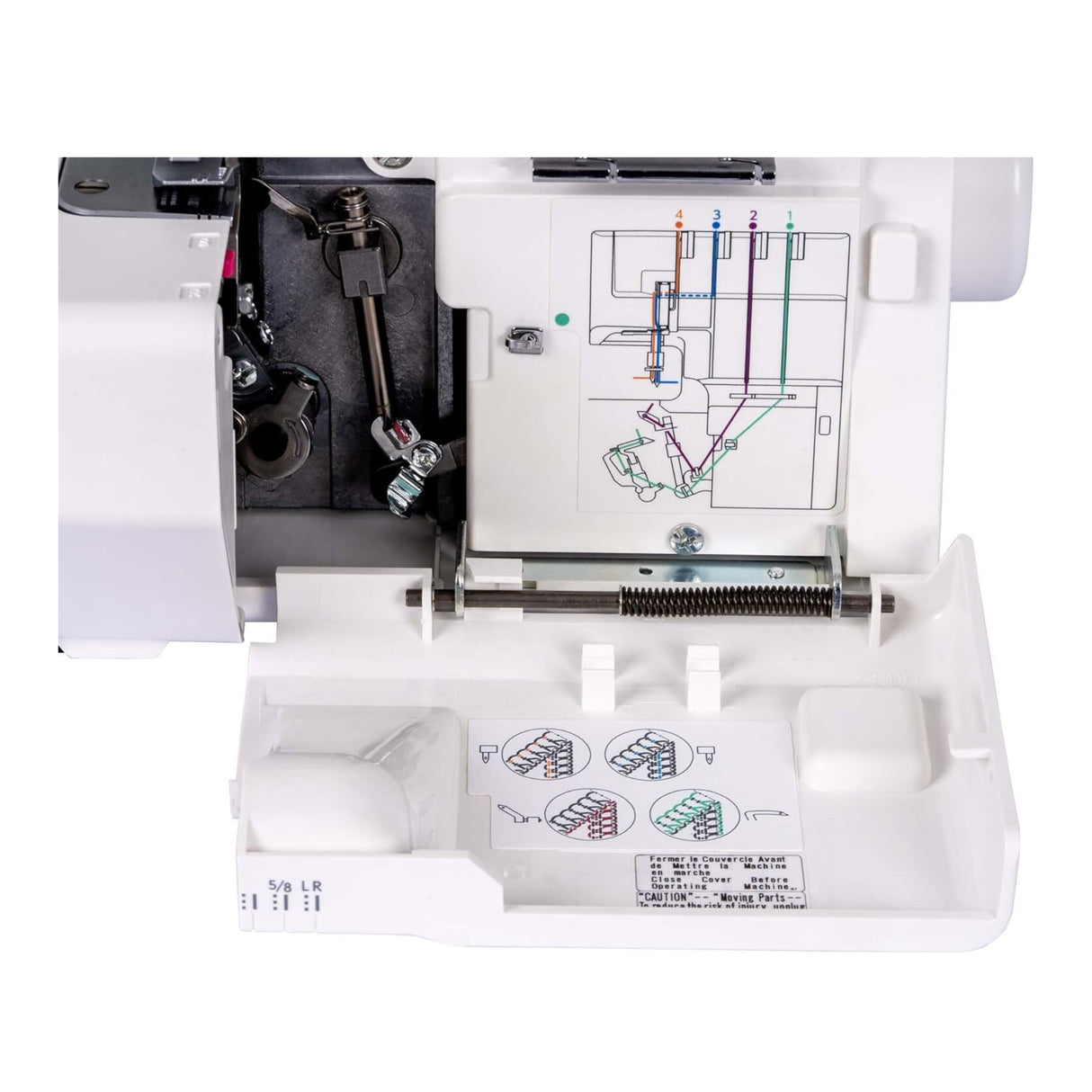 Janome MyLock 454D Sailing Line Serger - Enhanced 8-Piece Feed Dog