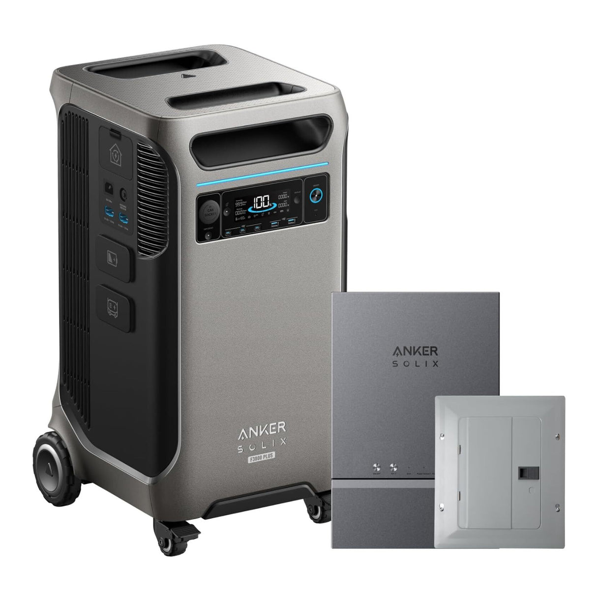 Anker SOLIX F3800 PLUS Portable Power Station with Smart Home Power Kit
