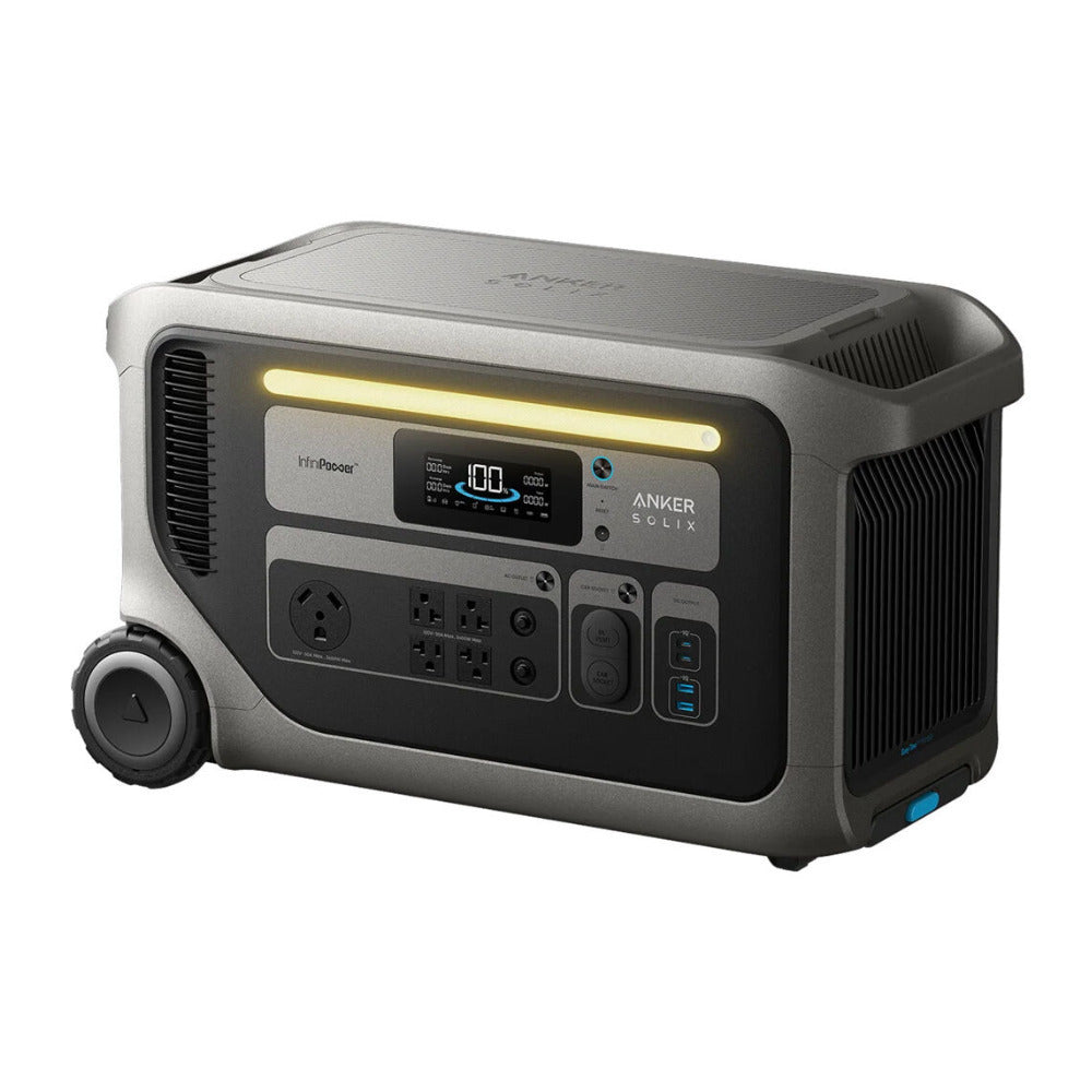 Anker SOLIX F3000 3600W Portable Power Station with 400W Solar Panel