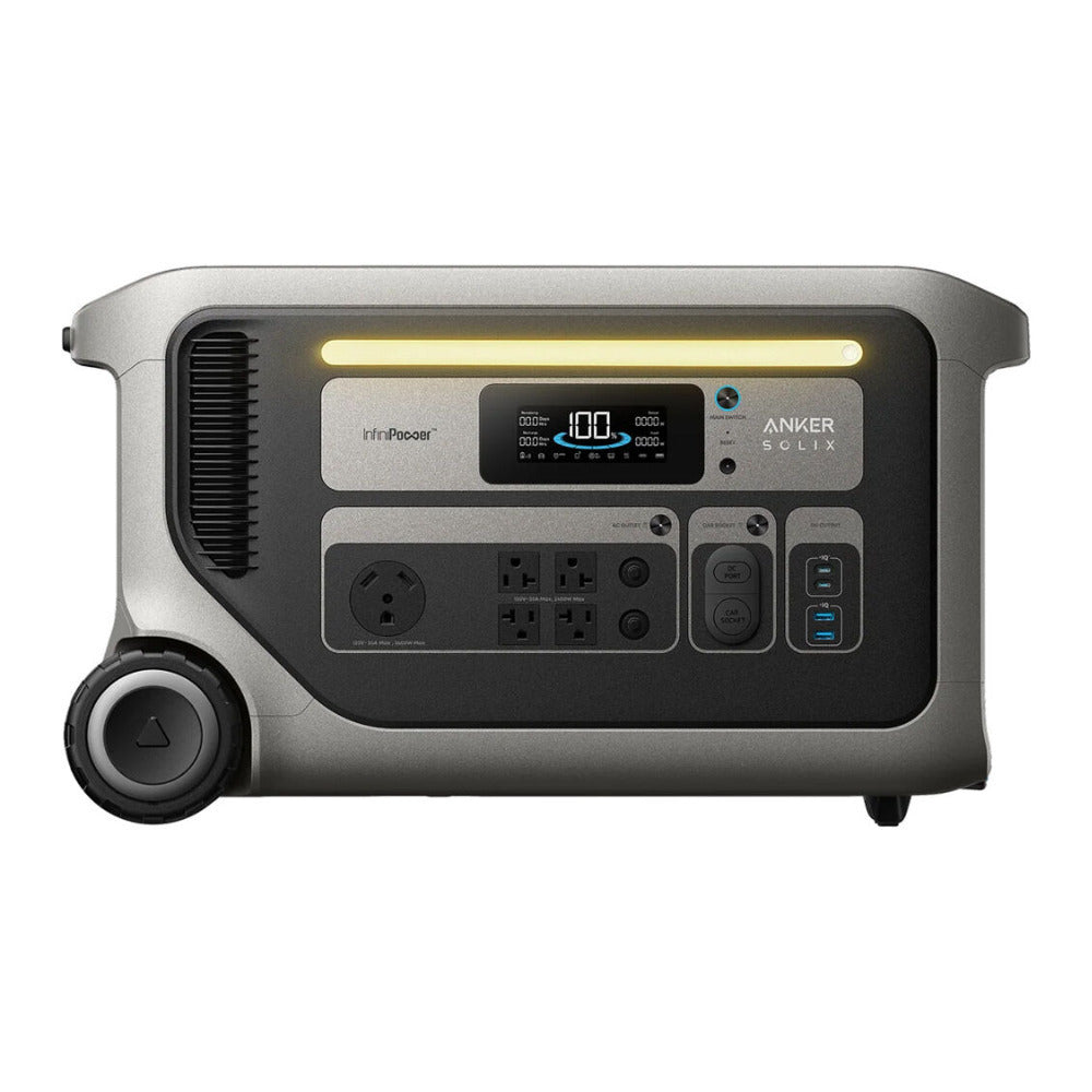 Anker SOLIX F3000 3600W Portable Power Station with 400W Solar Panel