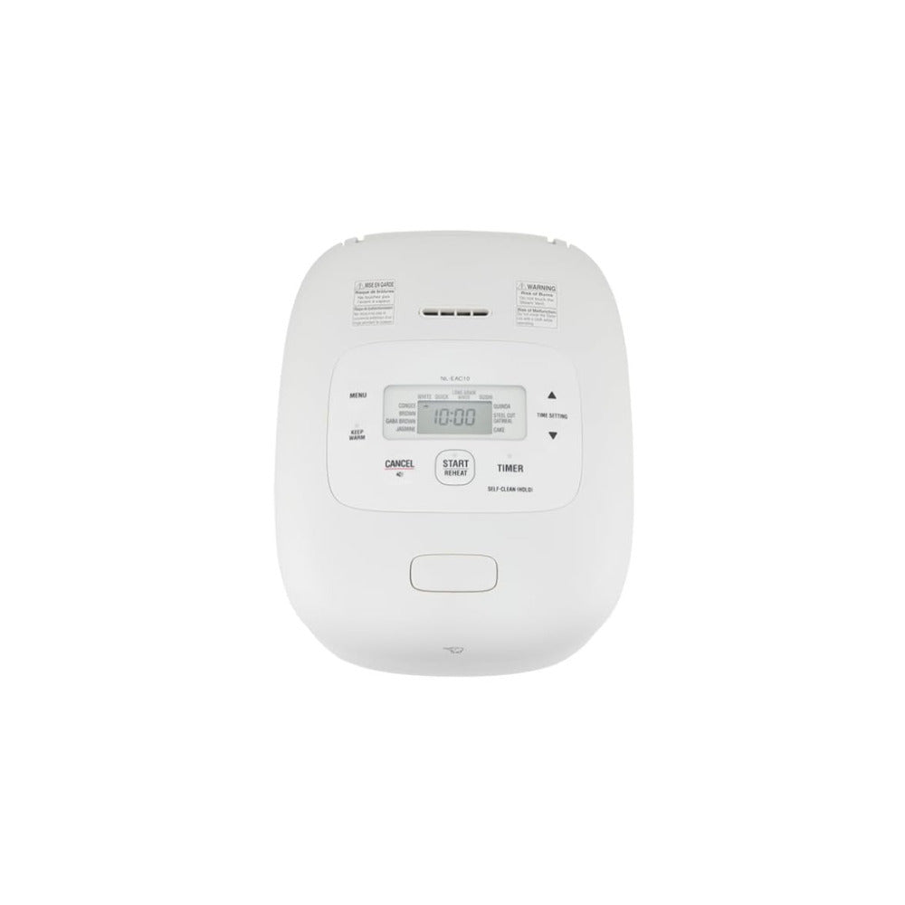 Zojirushi Micom Rice Cooker and Warmer NL-EAC18 (10 Cups, White)