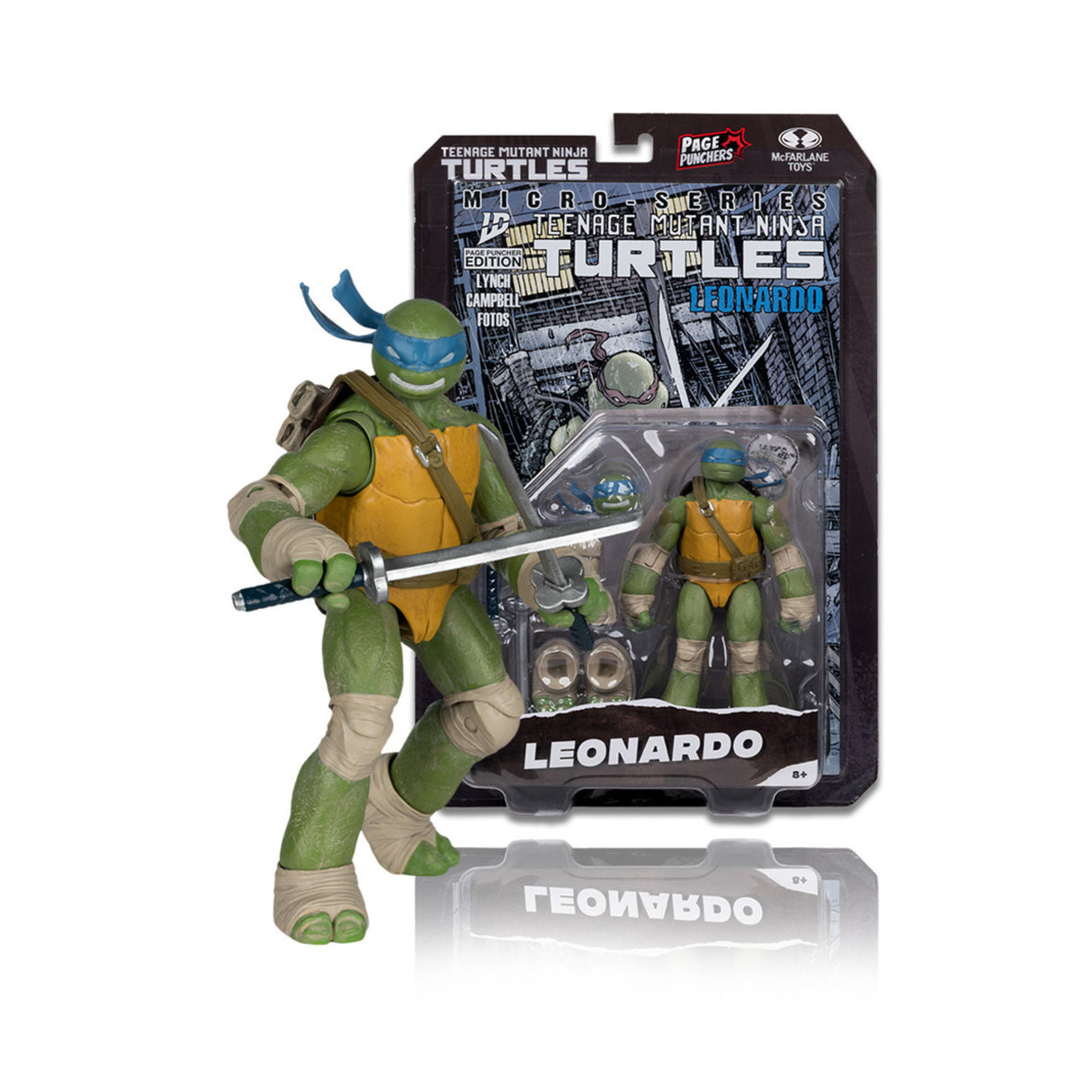 McFarlane TMNT Page Punchers 5-Inch Poseable Action Figures Bundle
