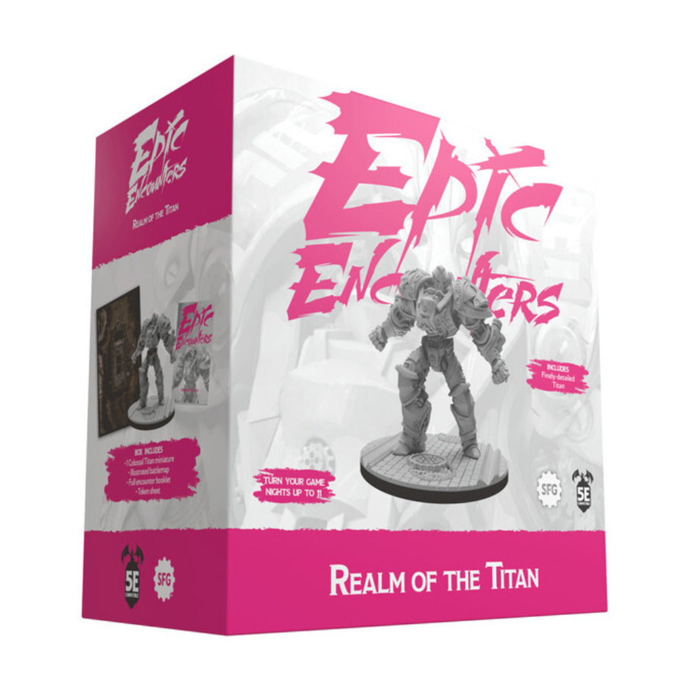 Steamforged Games Epic Encounters: Sanctuary of the Steelborn, The Titan's Vigil