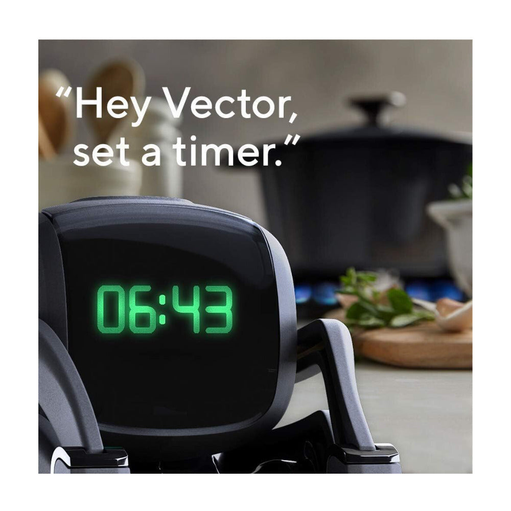 Digital Dream Labs Vector Robot The Smart AI Companion Powered by ChatGPT, Black