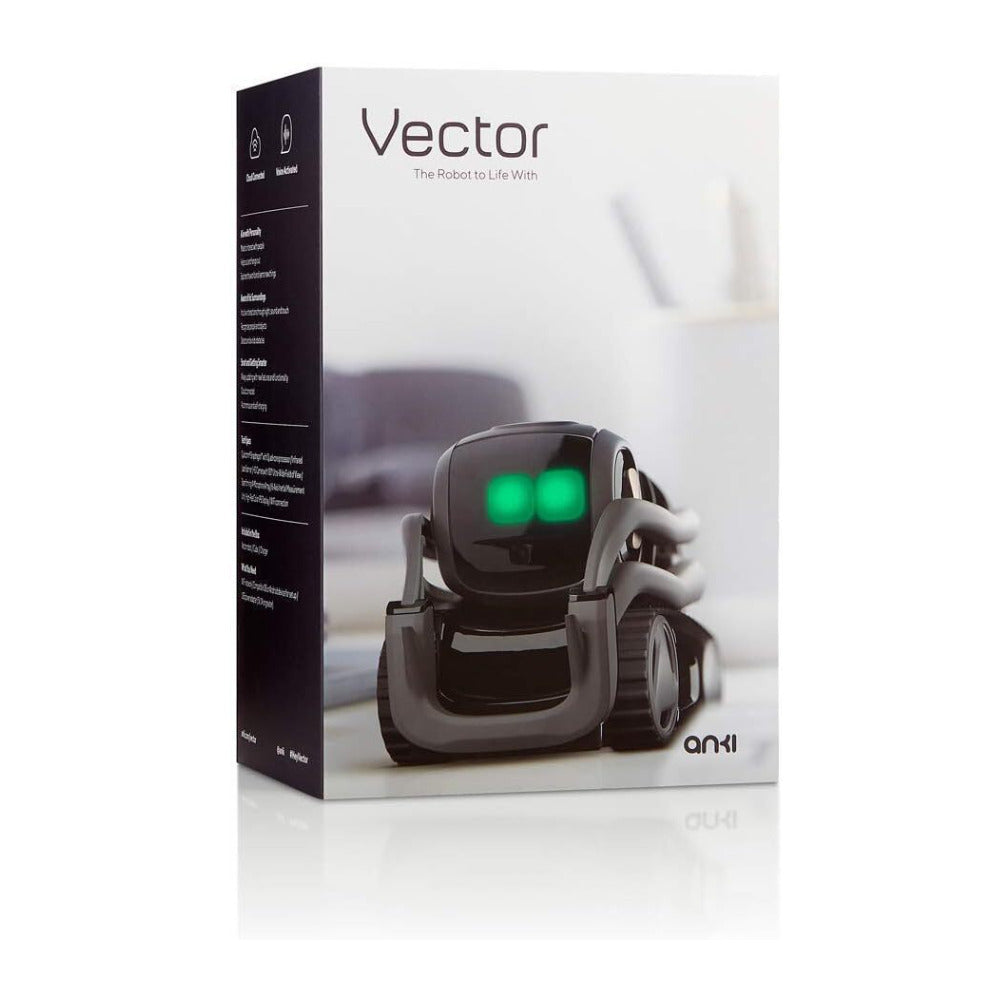 Digital Dream Labs Vector Robot The Smart AI Companion Powered by ChatGPT, Black