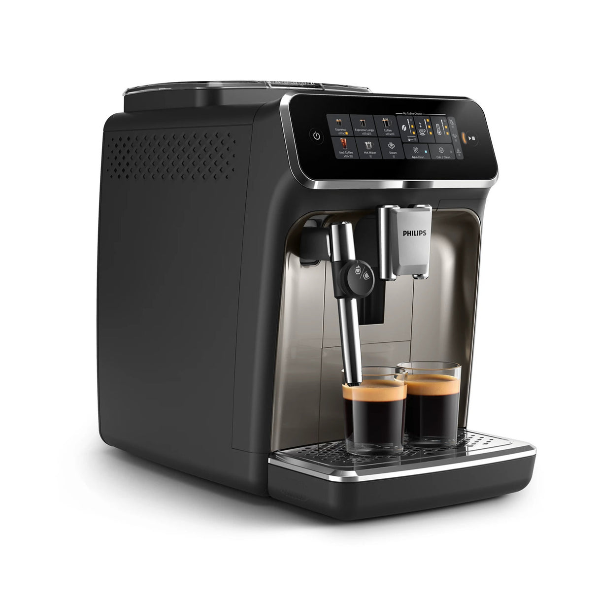 Philips 3300 Series Fully Automatic Espresso Machine (Glossy Black)