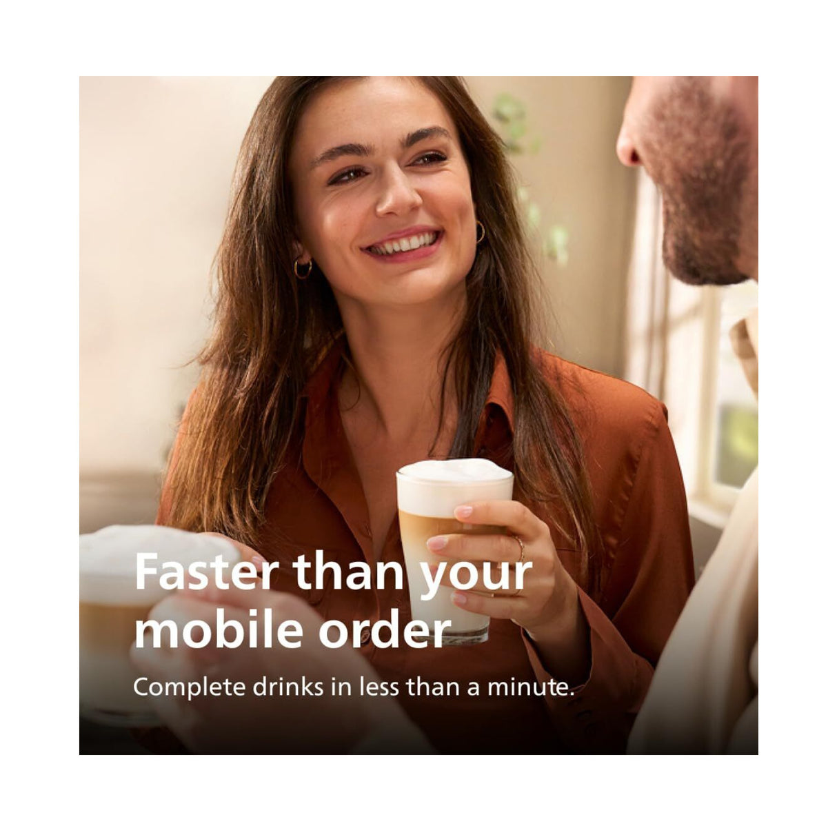 Philips 3300 Series Fully Automatic Espresso Machine (Glossy Black)