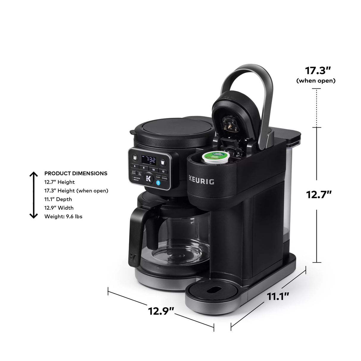 Keurig K-Duo Hot & Iced Single Serve & Carafe Coffee Maker (Gen 2)