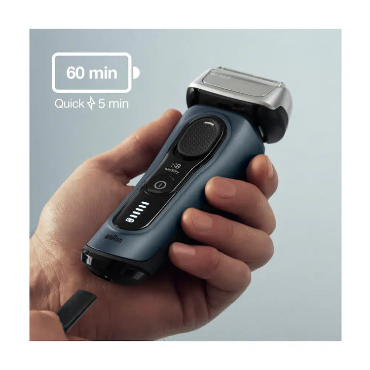 Braun Series 8 8453cc Wet/Dry Electric Shaver - Gray