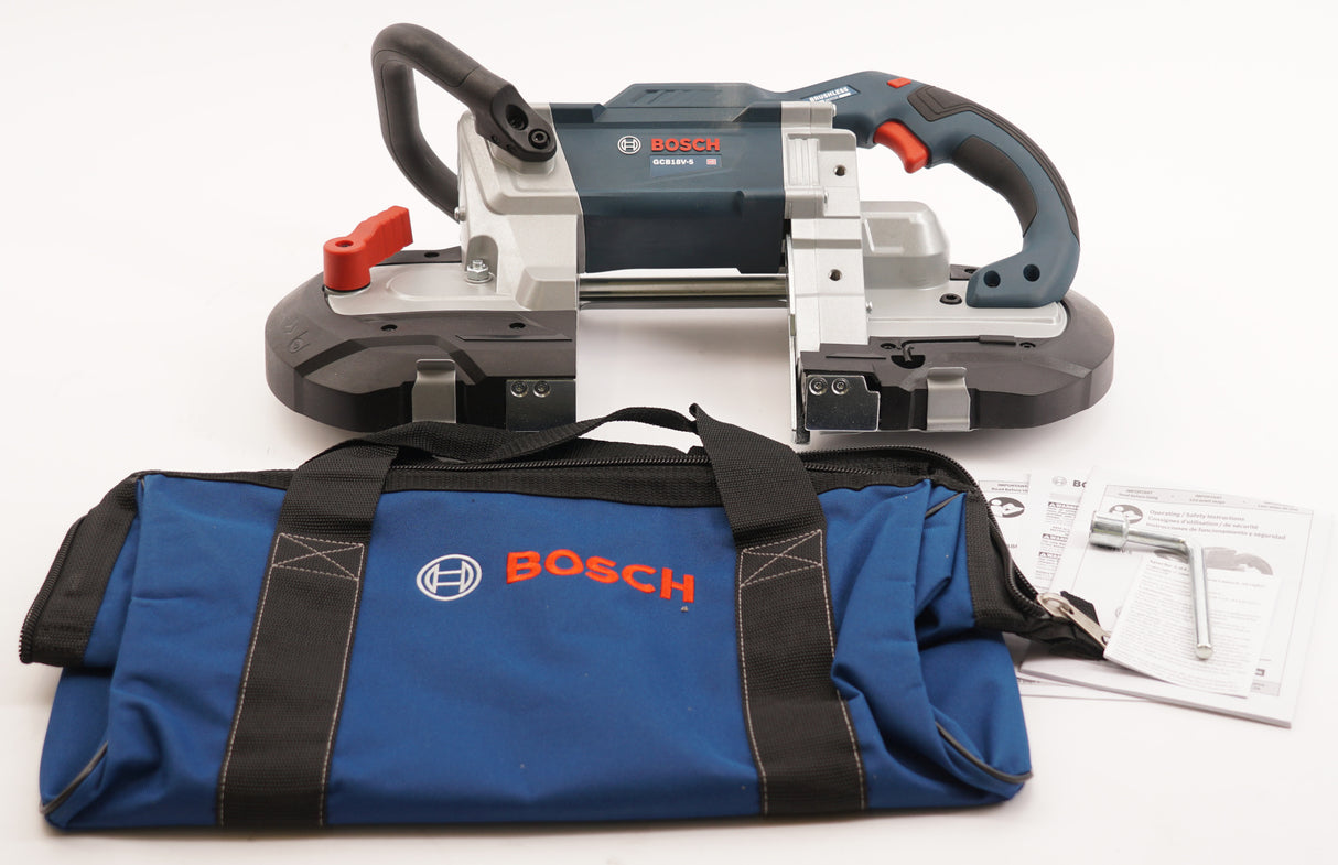 BOSCH GCB18V-5B26 18V 5-Inch Deep Cut Band Saw Kit (Open Box)