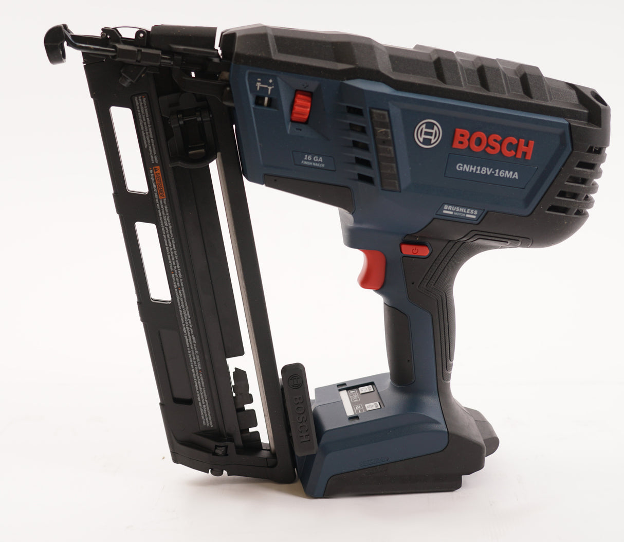 BOSCH GNH18V-16MAB12 18V Brushless Finish Nailer Kit with Power Battery (Open Box)