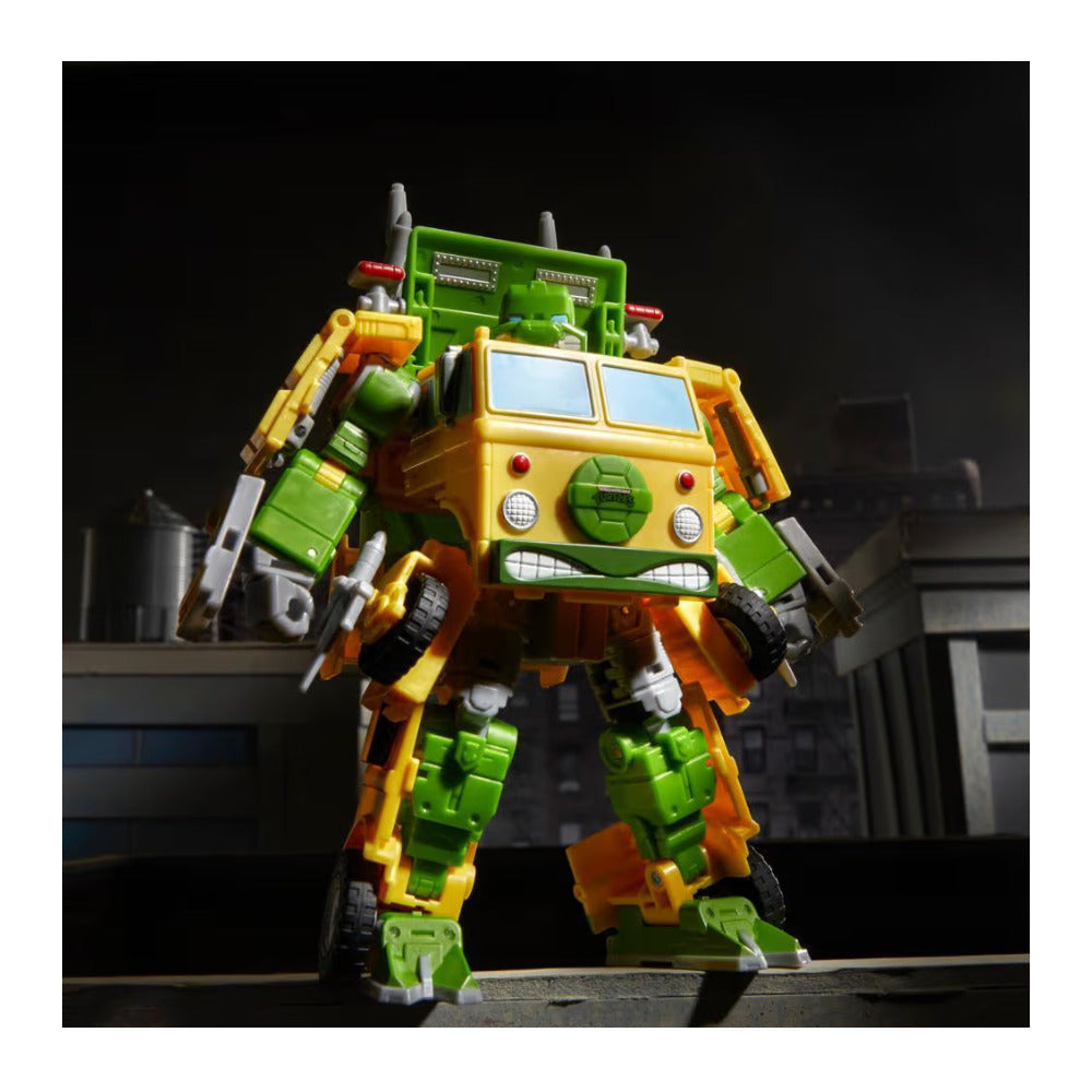 Hasbro Transformers x Teenage Mutant Ninja Turtles Party Wallop 7 Inch