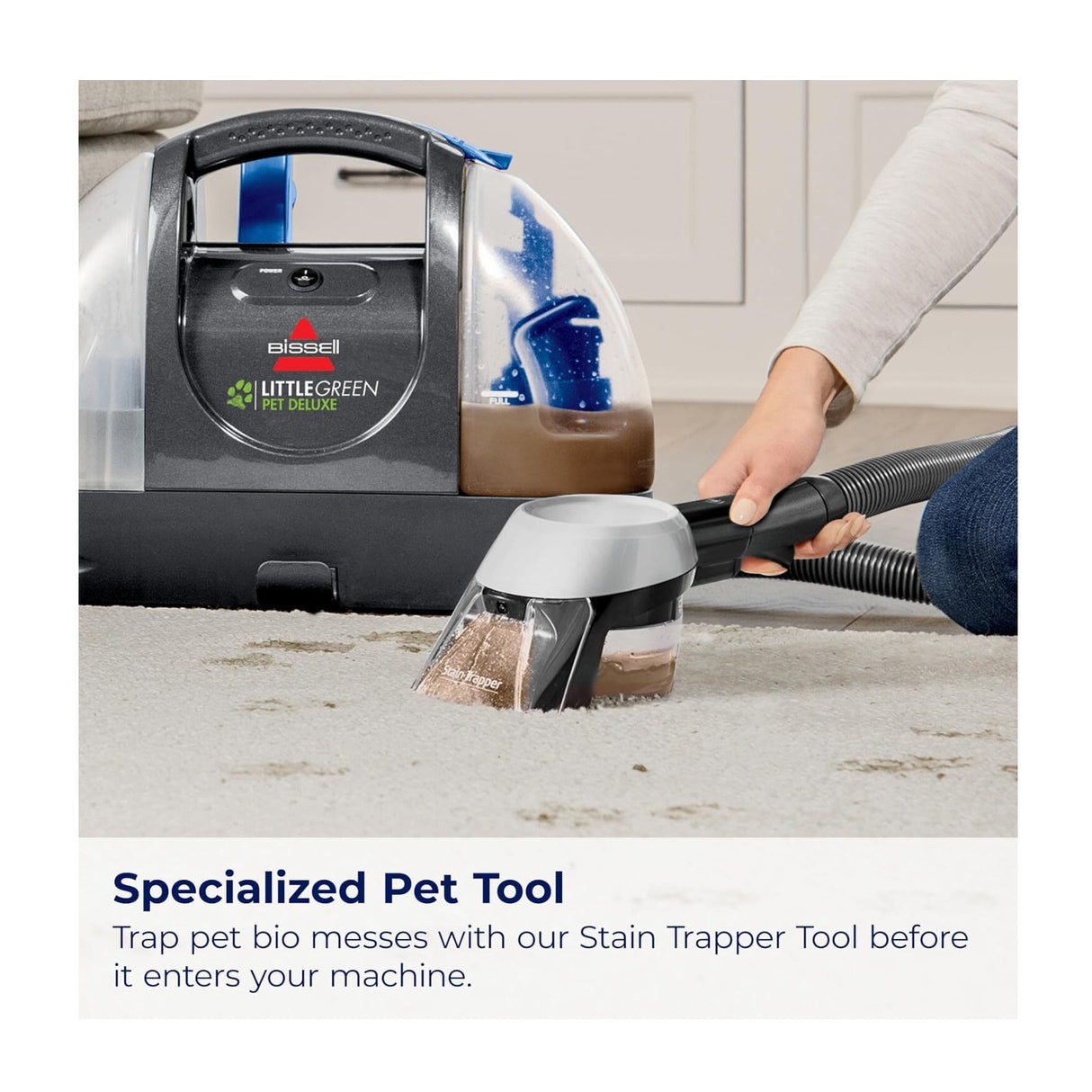 Bissell Little Green Pet Deluxe Portable Carpet Cleaner and Car/Auto Detailer