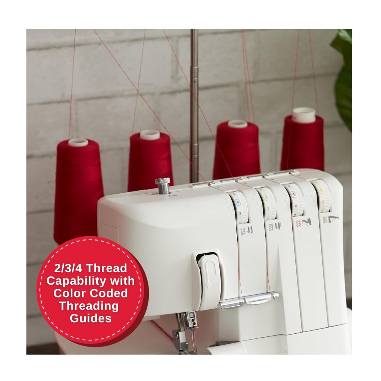 Singer S14-78 Serger Overlock Machine with Accessory Kit and 1200-Stitch/Minute