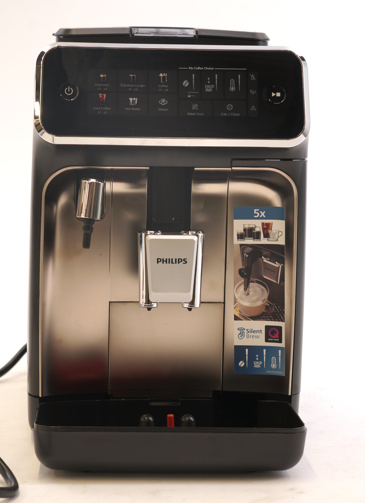 Philips 3300 Series Fully Automatic Espresso Machine (Glossy Black) (Used)