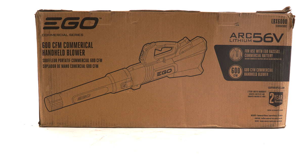 EGO Power Plus 600 CFM 56 Volt Cordless Commercial Series Handheld Blower (Used)