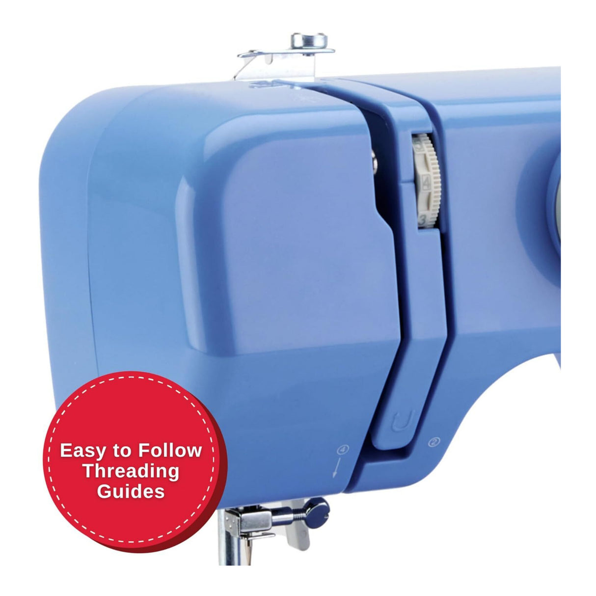 SINGER M1000 Portable Mending Machine with 32 Stitch Applications (Blue)