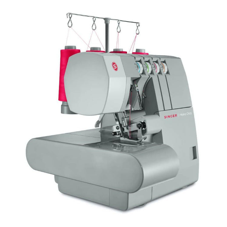 Singer 14HD854 Heavy Duty Overlock Serger 2/3/4 Thread, 6 Stitches, Metal Frame