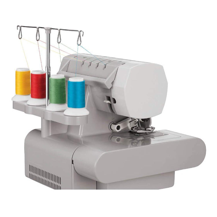 Singer 14HD854 Heavy Duty Overlock Serger 2/3/4 Thread, 6 Stitches, Metal Frame