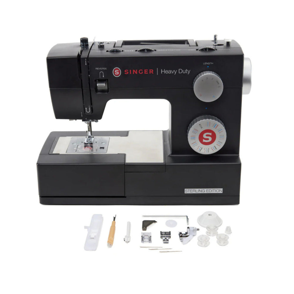 SINGER Heavy Duty 4432 Sterling Sewing Machine (Black)