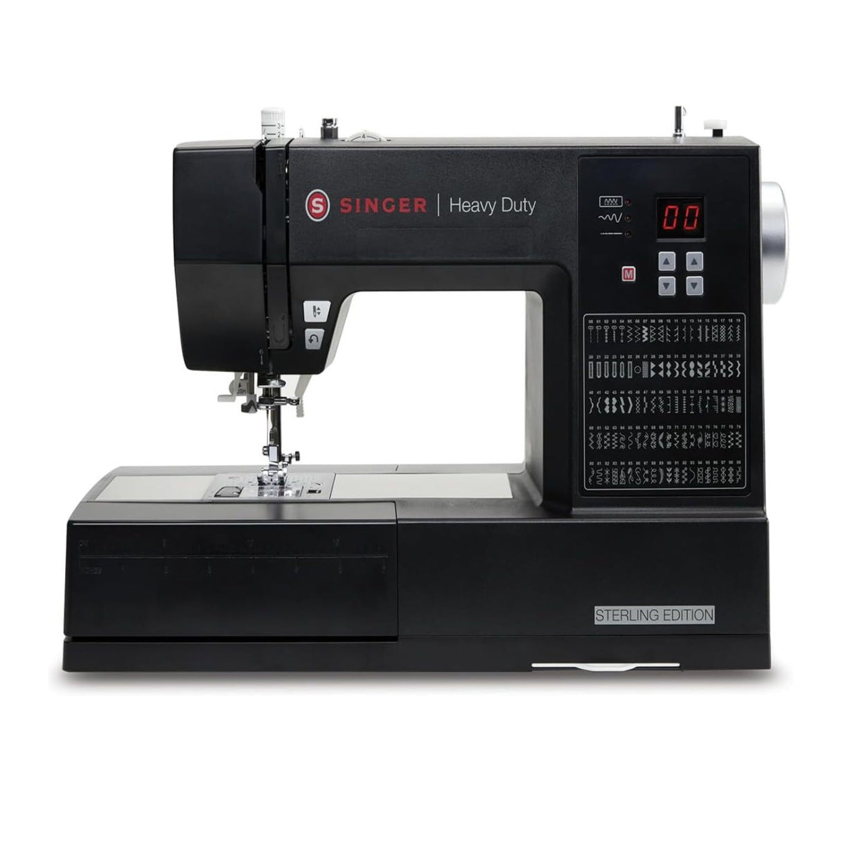 SINGER Heavy Duty 6600C Sterling Sewing Machine with Accessory Kit (Black)