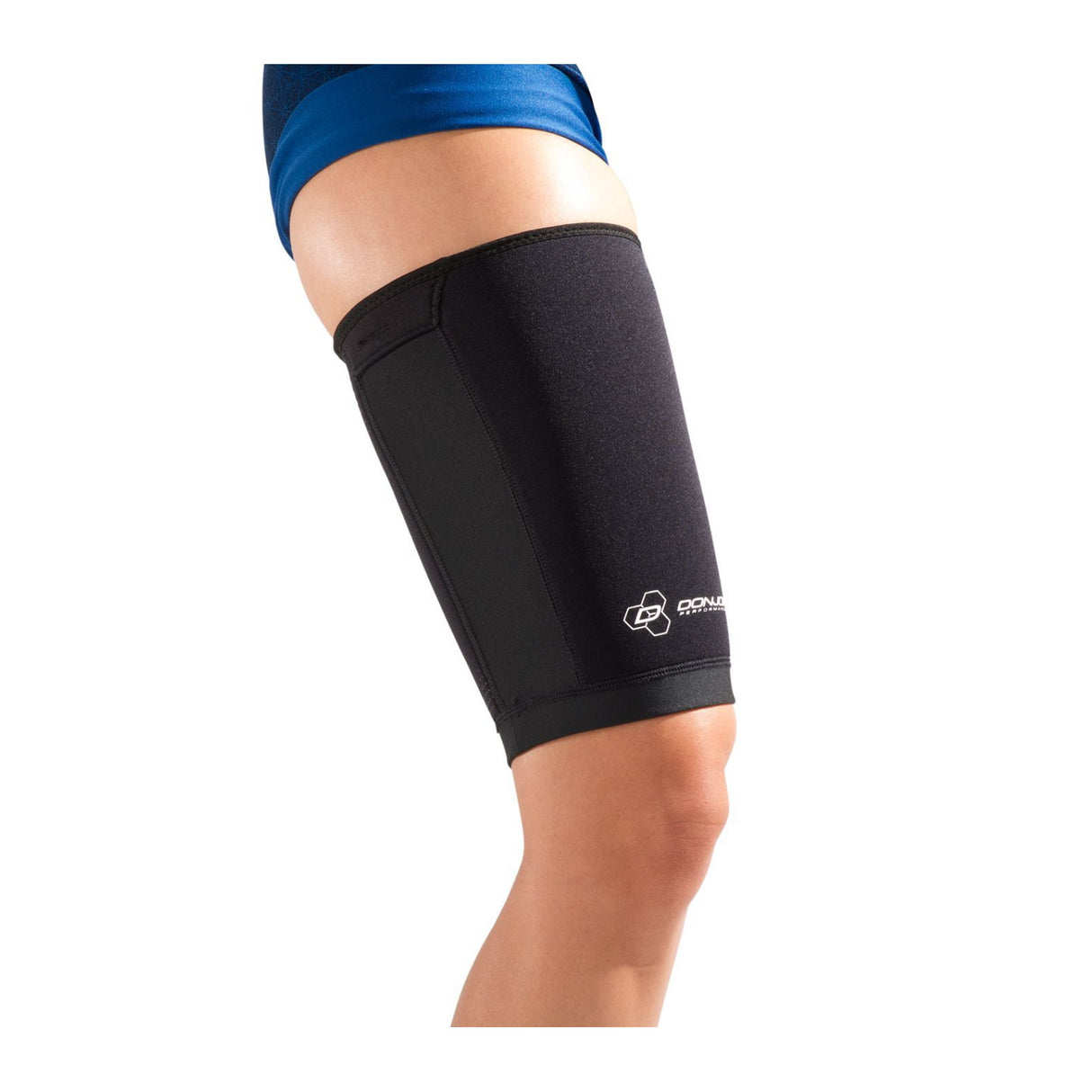 Donjoy Performance Anaform Compression Thigh Sleeve (Black, XL)