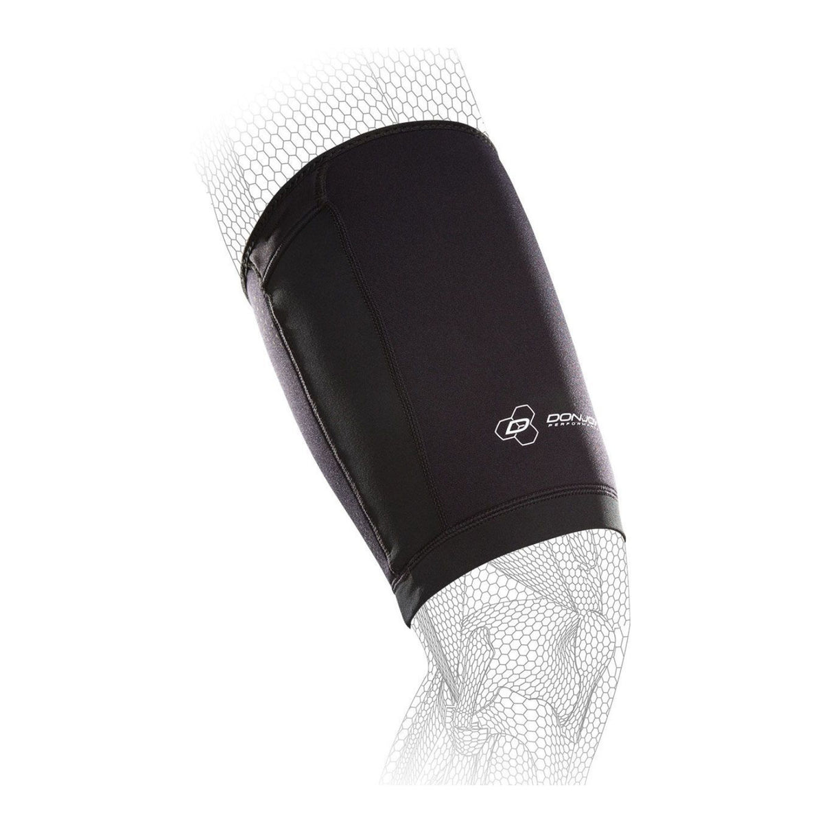Donjoy Performance Anaform Compression Thigh Sleeve (Black, XL)