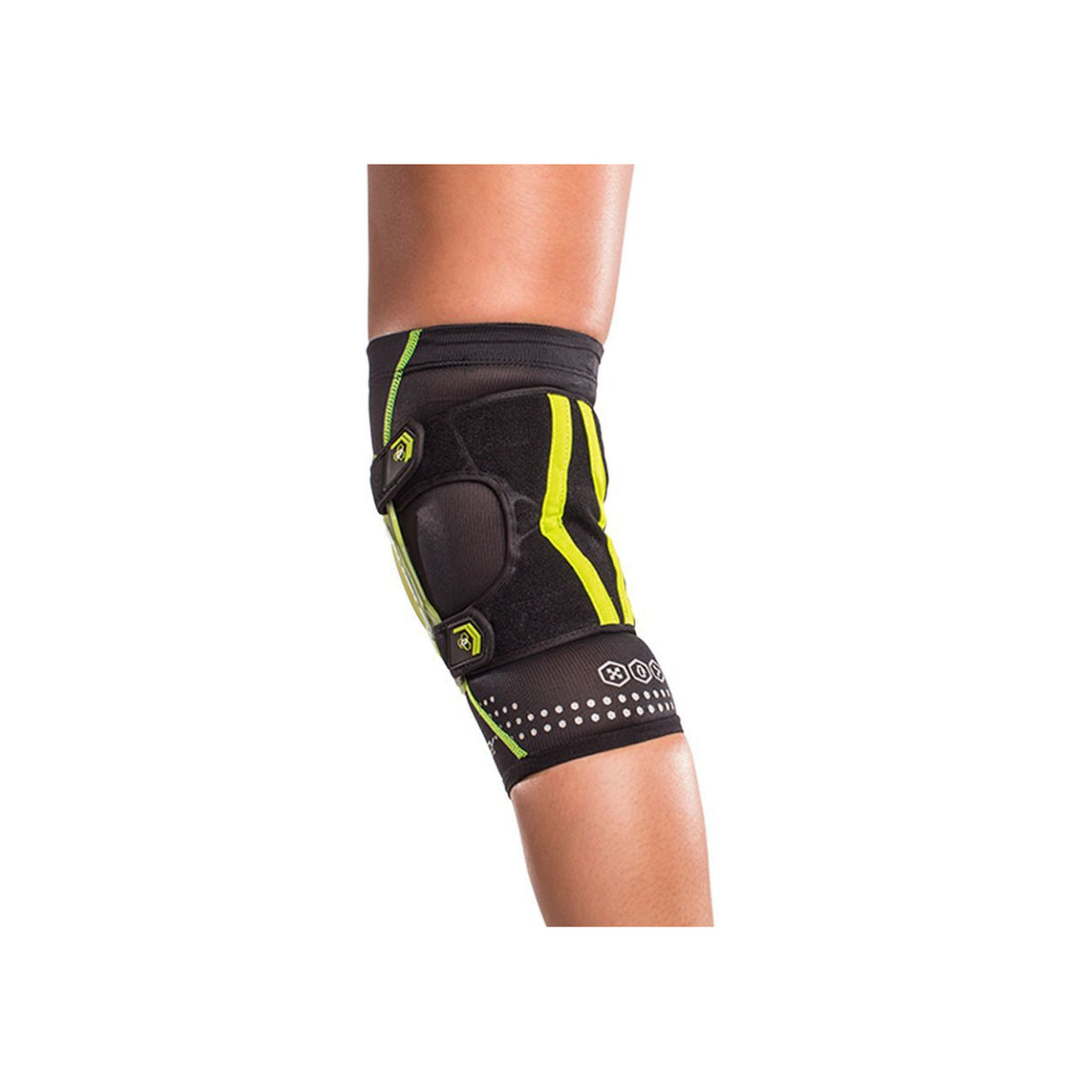 DONJOY PERFORMANCE Webtech Short Knee Brace (Slime Green, Small)