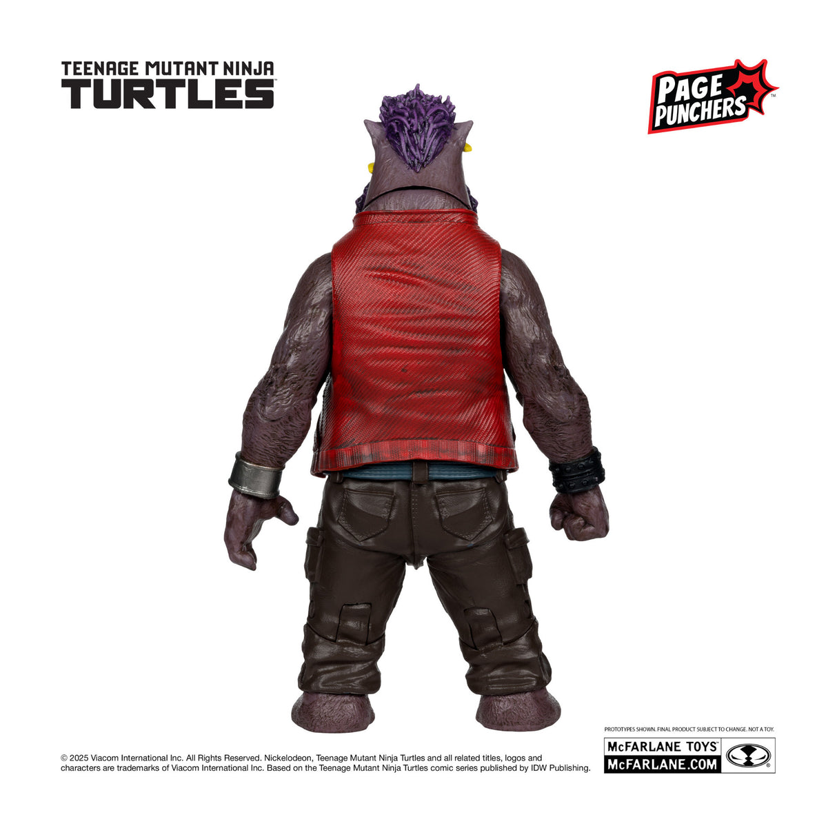 McFarlane Bebop (Teenage Mutant Ninja Turtles) with Comic (Page Punchers)