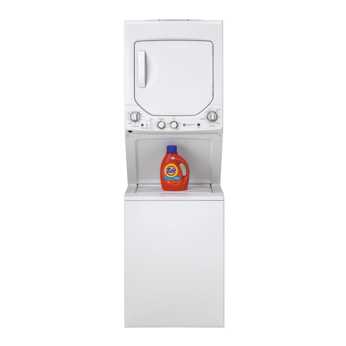 GE Unitized Spacemaker 2.3 Cu Ft Washer 4.4 Cu Ft Electric Dryer Combo