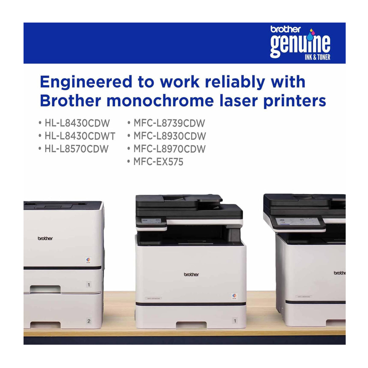 Brother Genuine TN635XLY High Yield Yellow Toner Cartridge (1 Pack)