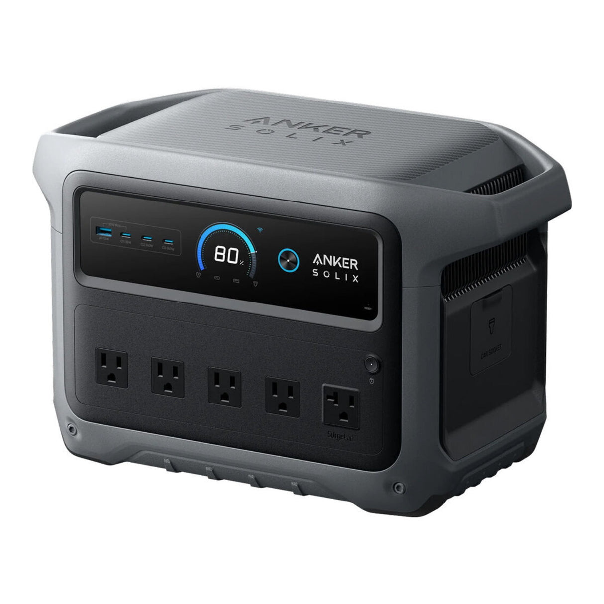 Anker Solix C1000 Gen2 Portable Power Station with 200W Solar Panel