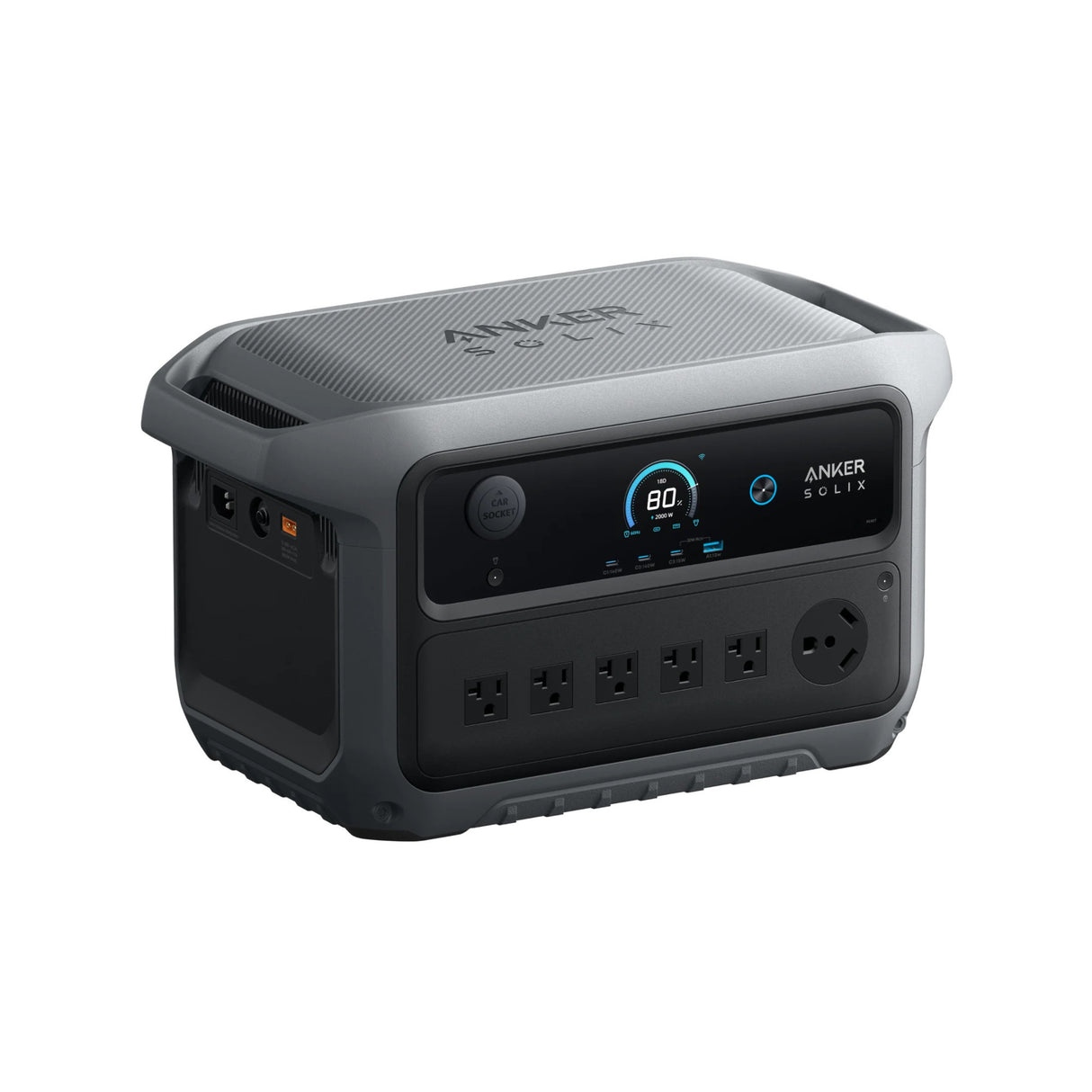 Anker SOLIX C2000 Gen 2 Portable Power Station with 200W Solar Panel
