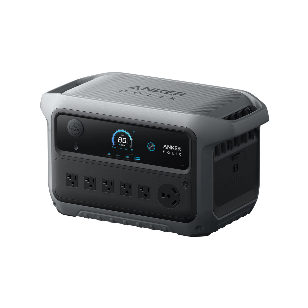 Anker SOLIX C2000 Gen 2 with Expansion Battery and 400W Portable Solar Panel