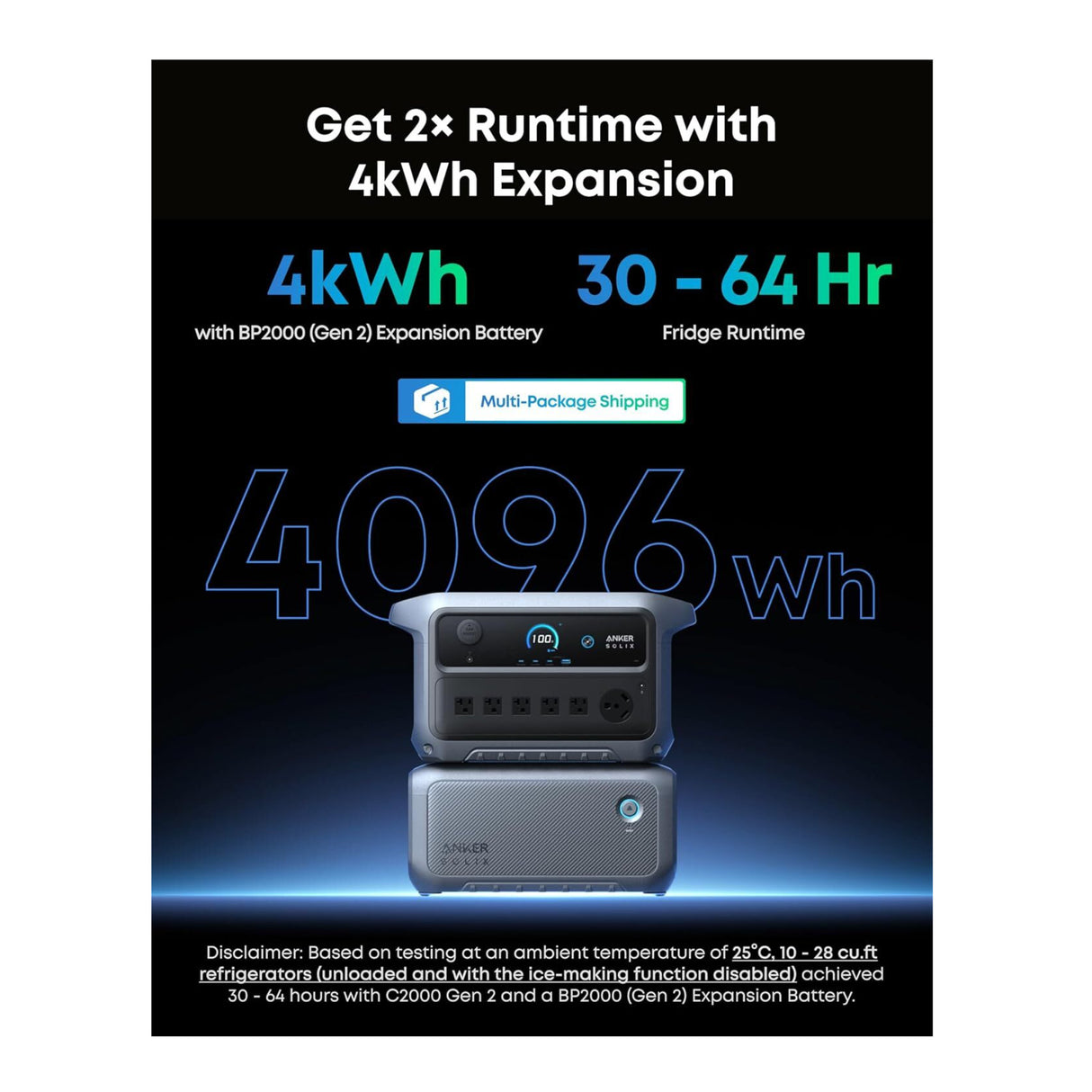 Anker SOLIX BP2000 Expansion Battery (Gen 2)