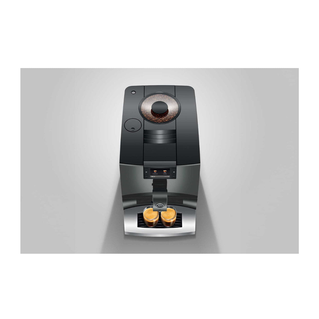 JURA C9 Automatic Coffee Espresso Machine with 17 Specialties (Piano Inox)