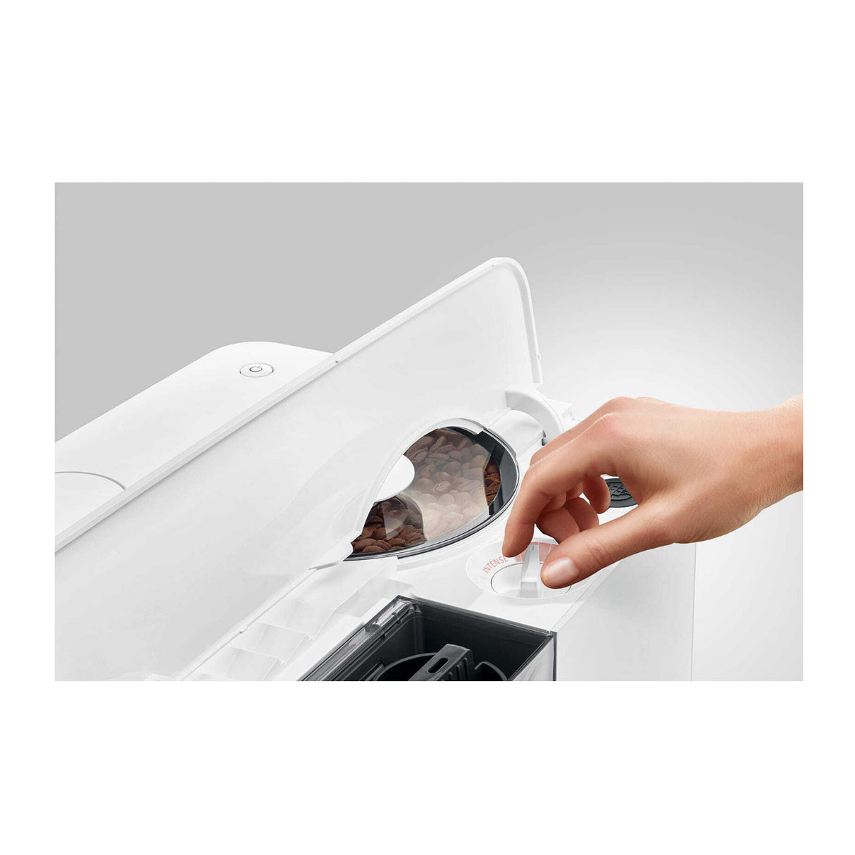 JURA C3 Automatic Coffee and Espresso Machine with 4 Specialties (Piano White)