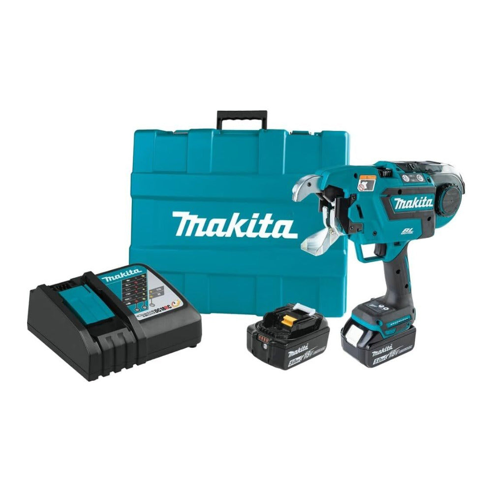 Makita 18V LXT Li-Ion Brushless Deep Capacity Rebar Tying Tool Kit (5.0Ah)
