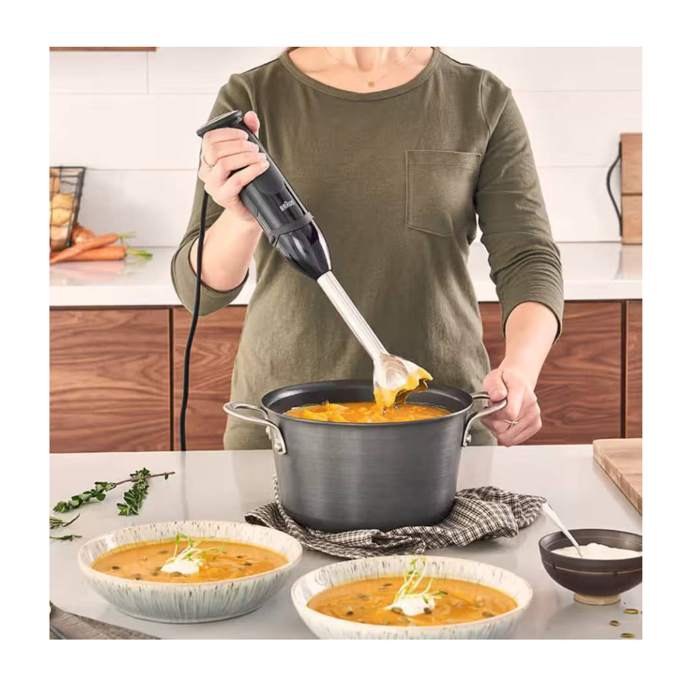 Braun MQ5000 400W Vario Hand Blender Stick with 21-Speed Immersion & TurboBoost