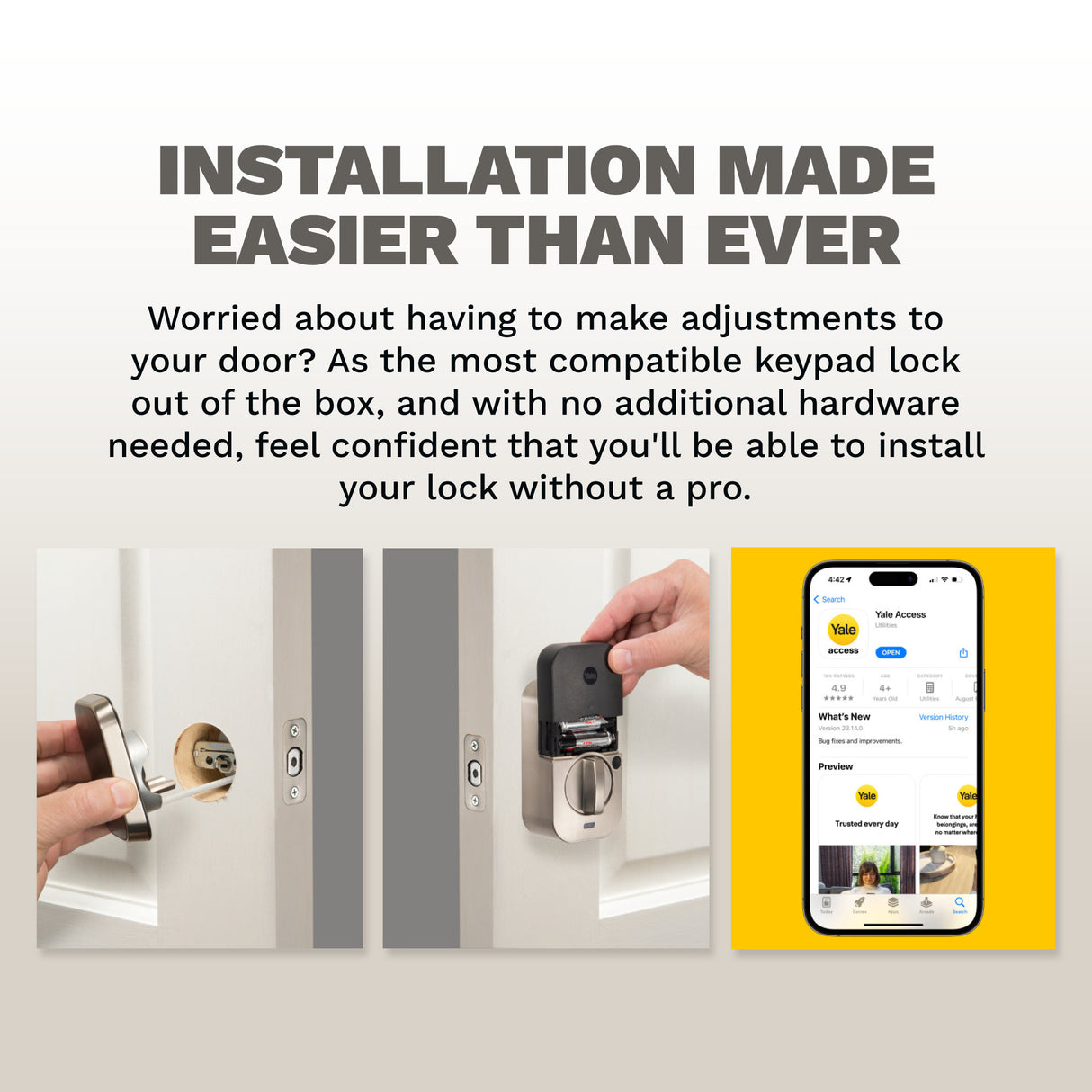 Yale Assure Lock 2 Key-Free Touch Keypad and Deadbolt with Bluetooth Connection