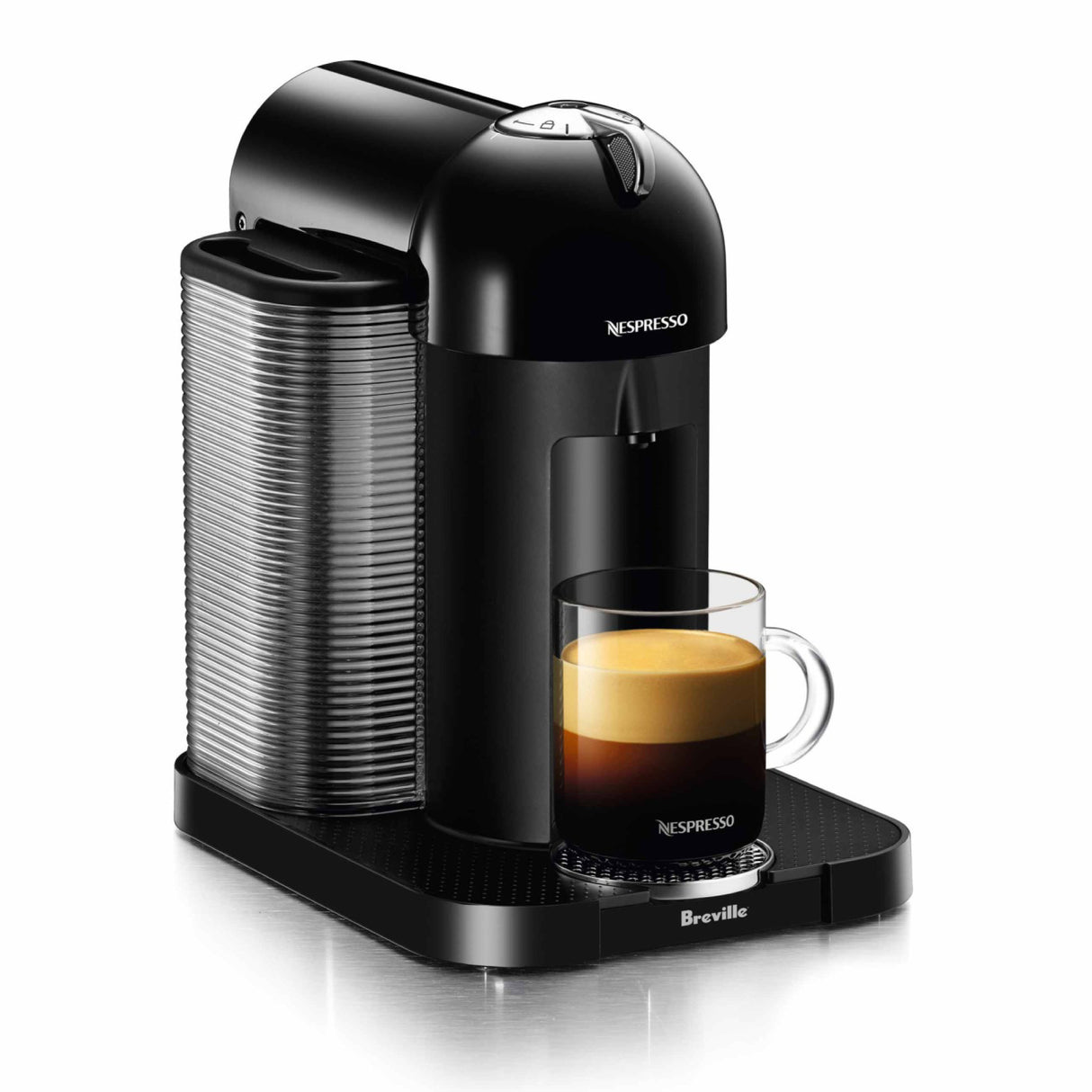 Breville Nespresso Vertuo Coffee Machine with 40 oz Removable Water Tank (Black)