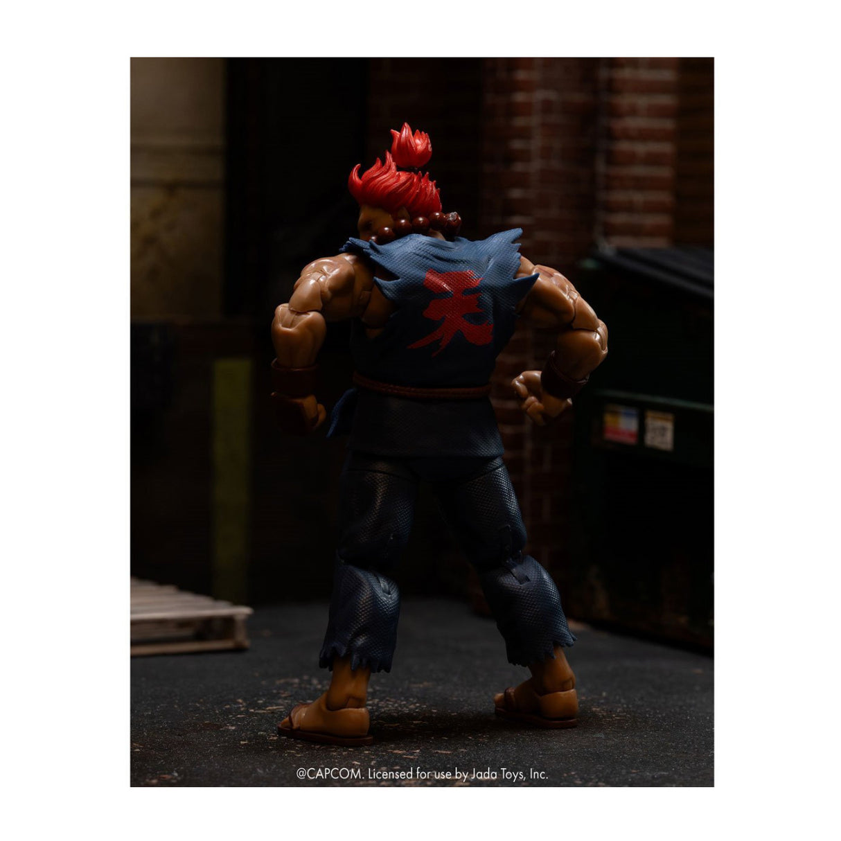Jada Toys Street Fighter II Akuma 6-Inch Scale Action Figure with Accessories